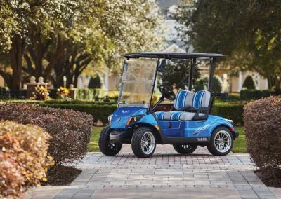 voiture de golf yamaha drive 2 bleue