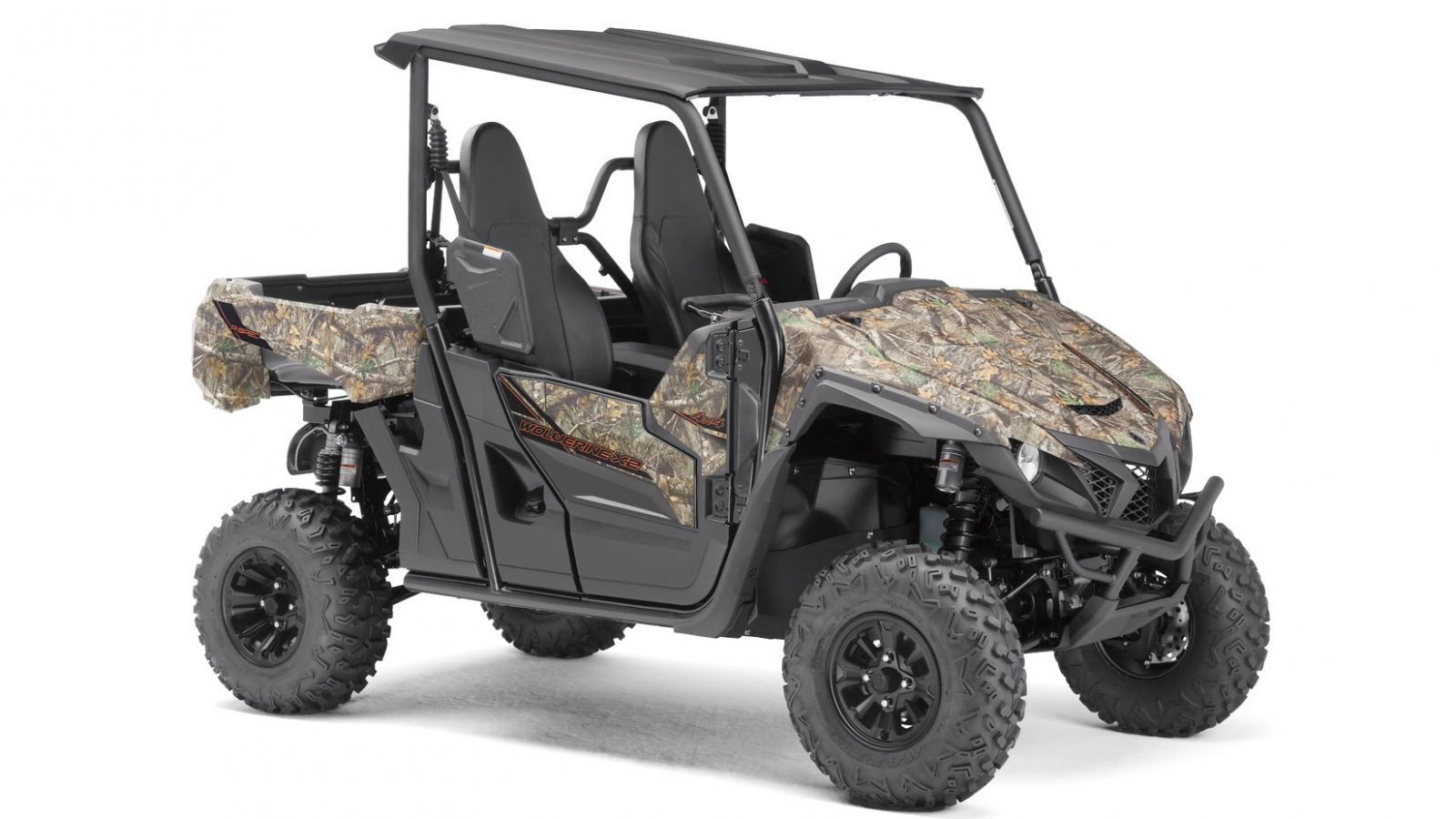 vue 3/4 avant du ssv yamaha viking camouflage